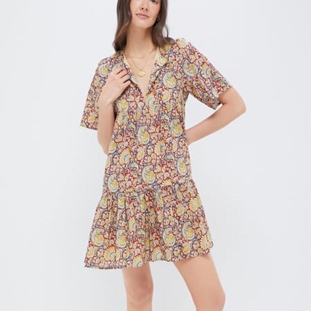 Emerson Fry Love Thomas Tuckernuck Rayleigh Roma Organic Isla Dress Size XS/S